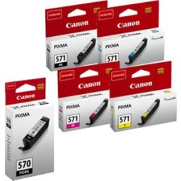 Canon pack cartuchos PGI570 + CLI571 (6 Cartuchos de tinta)