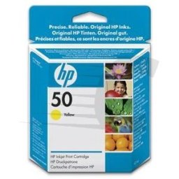 HP 50 (51650YE) cartucho de tinta amarillo