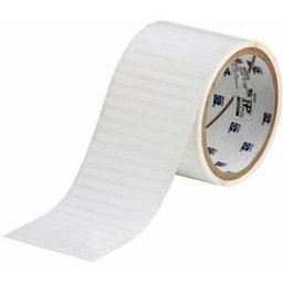 Brady THT-142-423-2.5 etiqueta de poliéster blanco brillante 63,50 x 5,08 mm