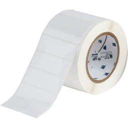 Brady THT-18-423-3 etiqueta poliéster blanco brillante 76,20 x 25,40 mm