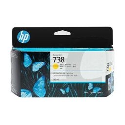 HP 738 (498N7A) cartuchos de tinta amarilla