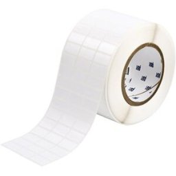 Brady THT-5-423-10 etiqueta poliéster blanco brillante 25,40 x 12,70 mm
