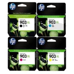 HP 903 XL (b/c/m/y) Pack cartuchos de tinta XL