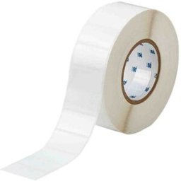Brady THT-17-483-3 etiqueta poliéster blanco brillante 50,80 x 25,40 mm