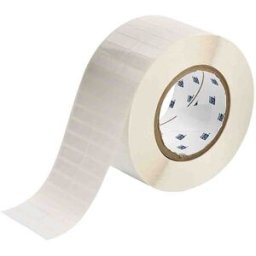 Brady THT-29-423-10 etiqueta poliéster blanco brillante 31,75 x 9,53 mm