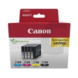 Canon PGI-2500 pack cartuchos de tinta (BK/C/M/Y)