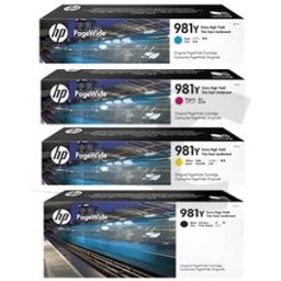 HP 981Y Pack cartuchos de tinta 4 colores XXL
