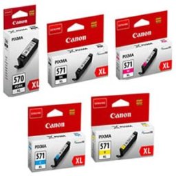Canon PGI-570 XL - CLI-571 XL pack 5 colores