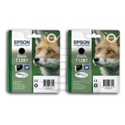 Epson T1281 x 2 Cartuchos de tinta negro