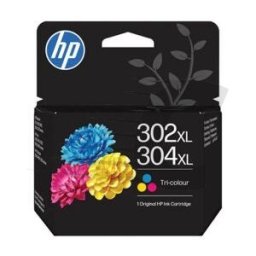 HP 302XL/304XL (B7RT8AE) Cartucho de tinta de color XL