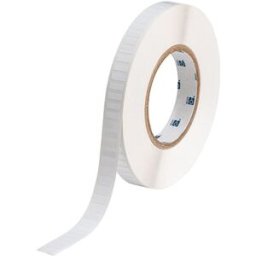 Brady THT-97-423-10 etiqueta de poliéster blanco brillante 12,70 x 5,08 mm