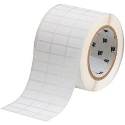 Brady THT-5-488-10 etiqueta de poliéster blanco mate 25,40 x 12,70 mm