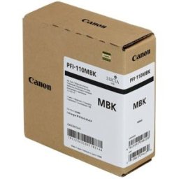 Canon PFI-110MBK cartucho de tinta negro mate