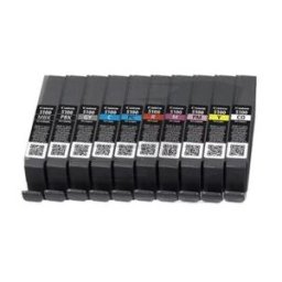 Canon PFI-5100 Pack 9 colores + optimizador de croma