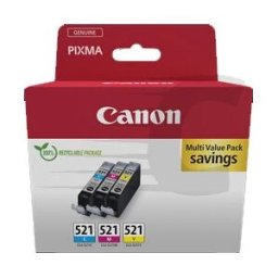 Canon Pack CLI-521 (C+M+Y)