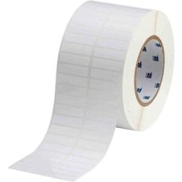 Brady THT-147-422-10 etiqueta de poliéster blanco brillante 38,10 x 9,53 mm