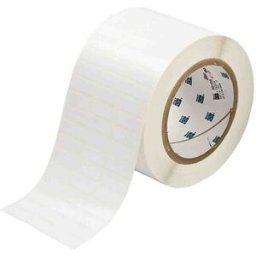 Brady THT-3-423-10 etiqueta poliéster blanco brillante 25,40 x 9,53 mm