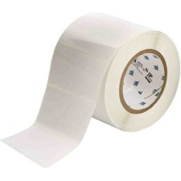Brady THT-55-483-1 etiqueta poliéster blanco brillante 101,60 x 50,80 mm