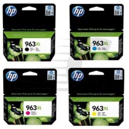HP 963XL Pack 4 cartuchos de tinta (BK/C/M/Y) XL