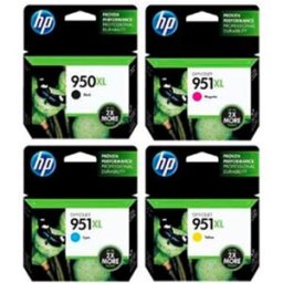 HP 950XL + 951XL (c/m/a) Pack cartuchos de tinta