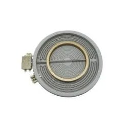 UNIVERSAL Placa encimera Vitroceramica Doble 2100W/700W Diametro 230 mm