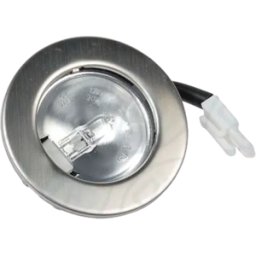 Conjunto Portalámpara y bombilla halógena Campana Teka DY90 INOX y o