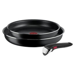 Set de Sartenes Tefal Ingenio Easy Cook N Clean LI549013 3 Piezas
