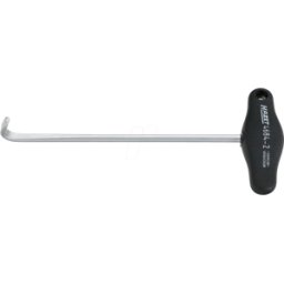 HAZET HZ 4684-2 - Llave de gancho, 17 mm curvada 20°