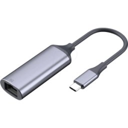 VALUE 12991128 - Tarjeta de red, USB tipo C, Gigabit Ethernet, 1x RJ45
