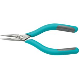 EREM 2411P - Pinzas de aguja semicirculares, mandíbulas precisas, finas y red