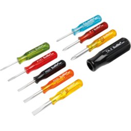 WELLER XCELITE WEX PS88N - 9-piece convertible mini destornillador conjunto - tamaños de pu