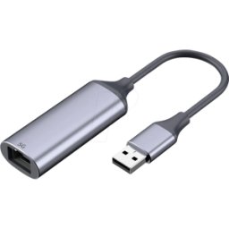 VALUE 12991127 - Tarjeta de red, USB Tipo A, Gigabit Ethernet, 1x RJ45
