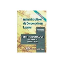 Segura Ruiz Manuel (editorial Meta) administrativos de corporaciones locales tests razonados (temas 1 a 39