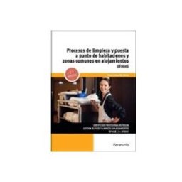 Ediciones Paraninfo S.a uf0045 procesos de limpieza y puesta a punto de habitaciones y zonas c
