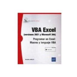 Ediciones Eni vba excel (versiones 2021 y microsoft 365): programar en excel: madros