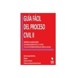Azeta Libros Y Papeleria Sl guía fácil de proceso civil ii