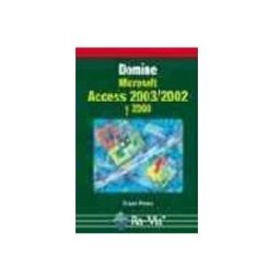 Ra-ma S.a. Editorial Y Publicacione domine microsoft access 2003 2002 y 2000