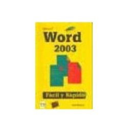 Servicio Universidad microsoft word 2003: facil y rapido