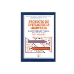 Editorial Cepe S.l. proyecto de inteligencia harvard. area de lengua: razonamiento ve rval