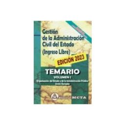 Segura Ruiz Manuel (editorial Meta) gestión de la administración civil del estado temario (organizacion de
