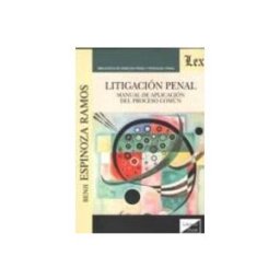 Teran Libros litigacion penal: manual de aplicacion del proceso comun