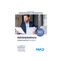 7 Editores Recursos Para La Cualificación Profesional Empleo Administrativo/a Seguridad Social (acceso libre). Temario específico. Volumen 2. Administración General del Estado
