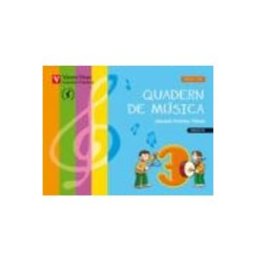 Dismalibro S.l. quadern de música 3 + cd. comunitat valenciana 3º primaria