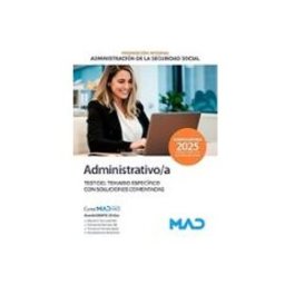 7 Editores Recursos Para La Cualificación Profesional Empleo administrativo/a seguridad social (promoción interna). test del temari