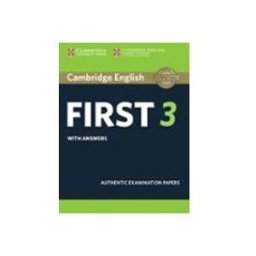 Cambridge University Press cambridge english first 3 student s book with answers