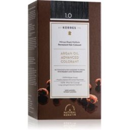 Argan Oil Tinte Permanente Para Cabello Con Aceite De Argán Tono 1.0 Black 50 Ml