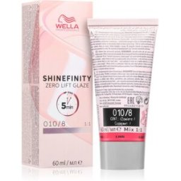 Shinefinity Zero Lift Glaze Tinte Demipermanente Para El Cabello Tono 010/8 Opal Flash 60 Ml