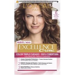 L'Oréal París Excellence Creme tinte #6 rubio oscuro
