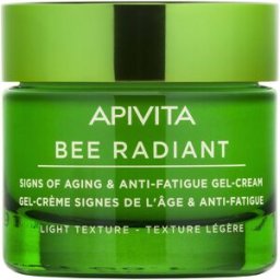 Apivita Bee Radiant GEL-CREMA Signos De La Edad & Antifatiga con propóleo y peonía blanca 50 ml