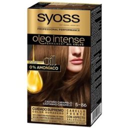Syoss Olio Intense tinte sin amoniaco #5.86-castaño caramelo